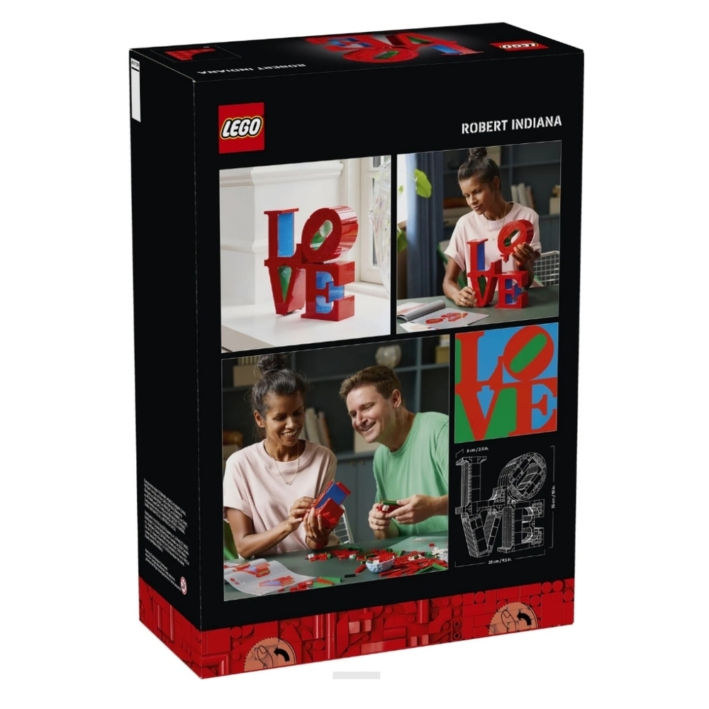 ❤️BUY 2 GET 1 FREE LEGO ART L❤️VE 31214, BRAND NEW WITH TAGS - Picture 7 of 16